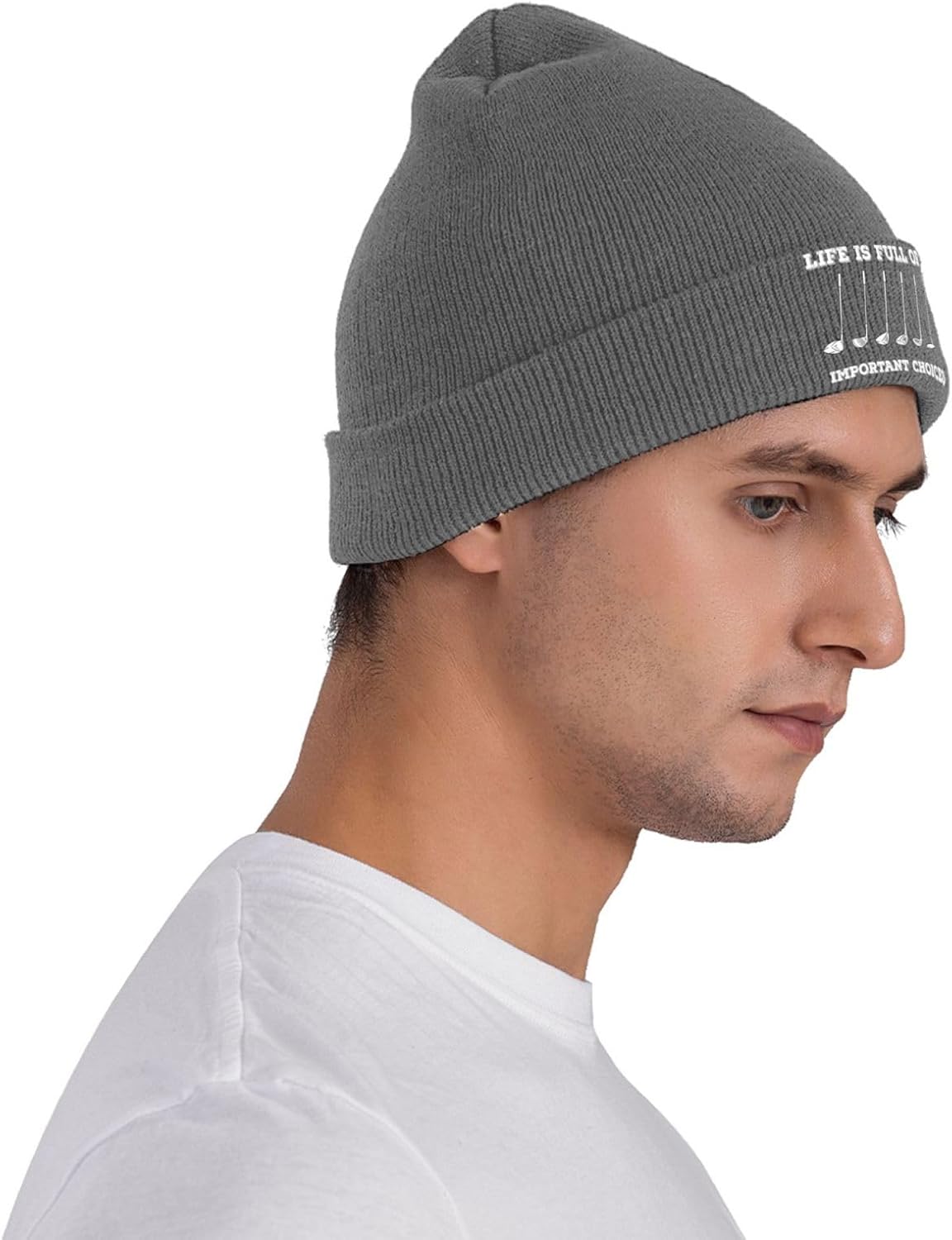 Life is Full of Important Choi - Beanie Cuffed Knit avaliação e preço