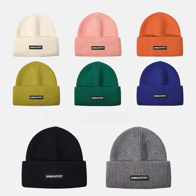 1pc Winter Warm Beanie for Men - Beanie Cuffed Knit avaliação e preço
