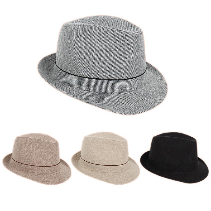 Spring&Autumn Men Fedoras  Top - Fedora Hat Wool avaliação e preço